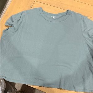 Old Navy Women's Crop Top - Light Blue